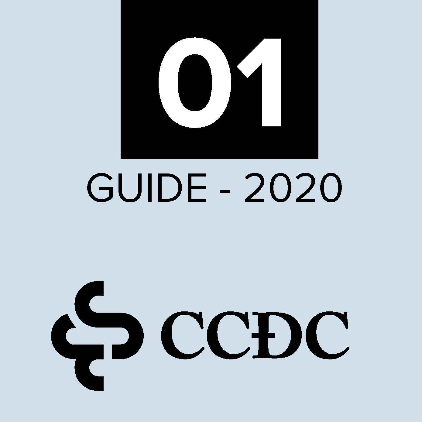 CCDC 01 / Division 01 - Guide to Use of CCDC Master Specification for General Requirements (2020)